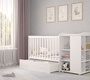 Кровать-трансформер Polini kids French 900 Amis с комодом 