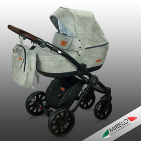 Детская легкая коляска Mirelo Bonita Natural 3 в 1