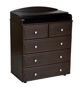 Детский комод Кедр Victoria 805 МДФ с пеленальным столиком 