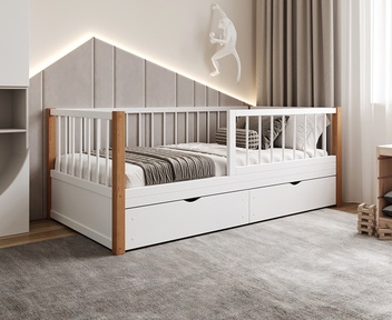 Кровать Дримс Бейсик (Dreams Basic) 180х90 см из бука 
