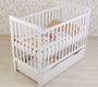 Кровать Polini kids Simple 310-03 (на ножках, выкатной ящик, доп бортик)