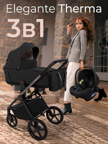 Детская коляска Sweet baby Elegante Therma SBL 3в1