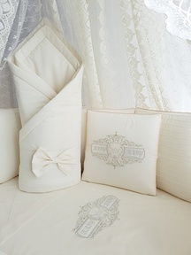 Набор для круглой и овальной кроватки Ecoline ODELIS (19 пред)