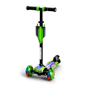 Самокат Small Rider Turbo Spacecraft 3 со светящимися колесами 