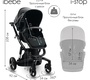 Коляска IBEBE I-Stop Leather 2 в 1 с электронной тормозной системой