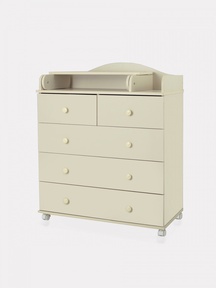 Пеленальный комод Топотушки Фортуна Плюс 800/5 (арт. 84)