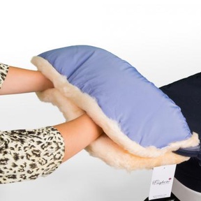 Муфта для рук на коляску Esspero Diaz (натуральная шерсть)