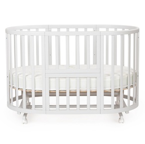 Детская кровать ВЕДРУСС РОНДО с маятником и колесами 