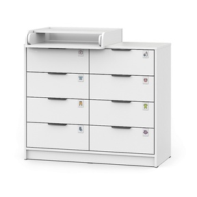 Детский комод PITUSO Optimum со съемным пеленальным столиком
