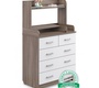 Комод Атон Сириус-2 Полка 805 пеленальный ЛДСП (5 ящиков) 