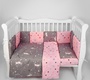 Комплект AmaroBaby Premium в кроватку 18 предметов (6+12 подушек-бортиков)