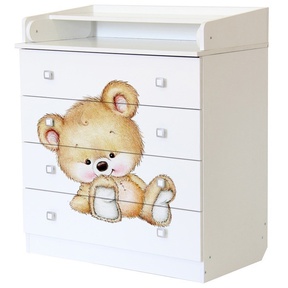 Комод Фея 1580 с рисунком 