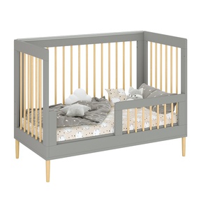 Детская кровать Polini kids Simple 360 с доп бортиком 