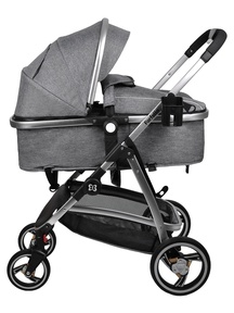 Коляска трансформер Farfello Pristina 2 в 1 утепленная