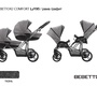 Коляска для двойни Bebetto42 Сomfort 3 в 1 с автокреслами 