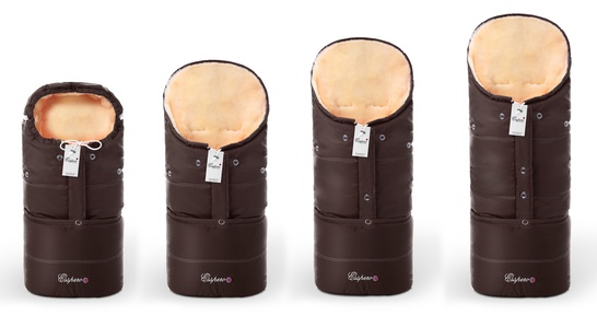 Зимний конверт в коляску Esspero Transformer (натуральная 100% шерсть)