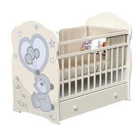 Кровать детская ВДК TOBY (маятник-ящик)