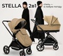 Детская коляска Sweet Baby Stella 2в1 с сумкой