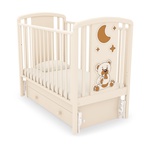 Кровать Angela Bella Жаклин с универсальным маятником (мишка с соской)