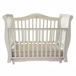 Детская кровать Антел Луиза33 (Luiza 33) с фигурными спинками и декоративной резьбой 