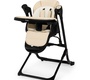 Стул для кормления Nuovita Unico Leggero Nero с функцией качания 