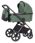Детская коляска Carrello Ultimo CRL-6521 Chrome 3в1 (регулировка высоты) 