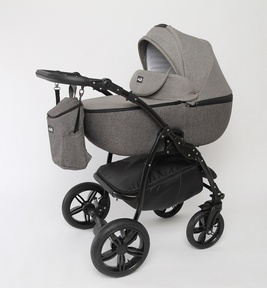 Коляска Peppy Sandra 2 в 1 с большой люлькой 