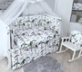 Комплект белья в кроватку Lepre Forest New 6 предметов