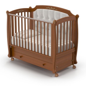 Детская кровать Nuovita Furore Swing с продольным маятником