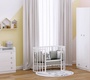 Круглая/овальная кровать Polini Kids Simple 911 ( с расширением до 180х60см)