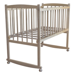 Кровать Массив БЕБИ-1 (колесо-качалка)