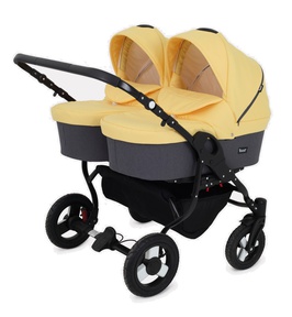 Коляска Rant DREAM DUO by BartPlast 2 в 1 для двойни