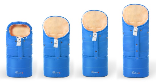 Зимний конверт в коляску Esspero Transformer (натуральная 100% шерсть)