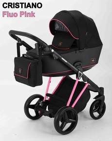 Коляска Adamex Cristiano Fluo 2 в 1