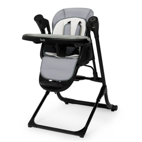 Стул для кормления Nuovita Unico Leggero Nero с функцией качания 