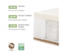 Детский матрас Плитекс Bamboo sleep 1190х600х140 мм. 