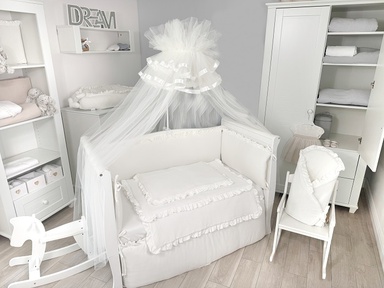 Комплект белья в кроватку Lepre Royal Collection New 4 предмета