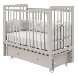 Детская кровать Sweet Baby Melissa с маятником и ящиком