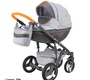 Коляска Adamex Monte Deluxe Carbon 2 в 1