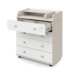 Пеленальный комод АТОН Орион (Оливер) ЛДСП с шариковыми направляющими 4 ящ. 
