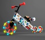 Беговел -трансформер Small Rider Turbo Bike со светящимися колесами 