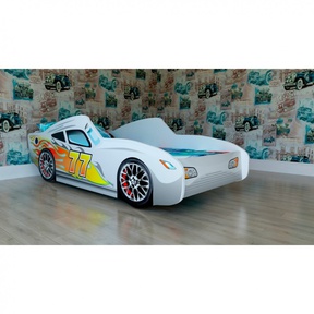 Кровать машинка Malika Red Rally