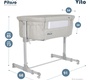 Колыбель качалка PITUSO Vito 2 в 1