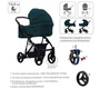 Детская коляска Bebetto Nitello 3 в 1 с автокреслом