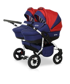 Детская коляска 2 в 1 Verdi Twin для двойни