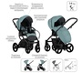 Детская коляска Bebetto Murano Tex 3 в 1