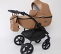 Коляска Peppy Sandra 2 в 1 с большой люлькой 