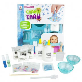 Большой слайм тайм набор 1TOY LAB 
