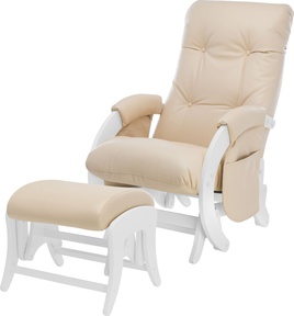 Кресло для кормления Milli Smile с пуфом