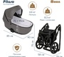 Коляска PITUSO MOON 2 в 1 кожа 